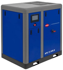 Винтов компресор APS 15 IVR X 10 bar 15 hp/11 kW 380-1500 l/min 369415-IVR