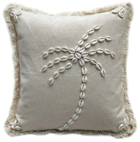 Памучна калъфка за възглавница 43x43 cm Seashells – Mioli Decor