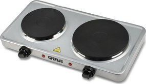 G3Ferrari G10122 - Двоен електрически котлон 2500W/230V неръждаема стомана