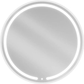 Mexen Rose осветено огледало за баня, кръгло 90 см, LED 6000K, анти-пара - 9810-090-090-611-00