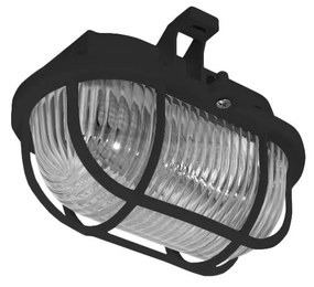 Екстериорна лампа за таван OVAL 1xE27/60W/230V IP44