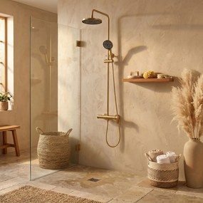 Комплект за душ Rea Hunter Brush Gold