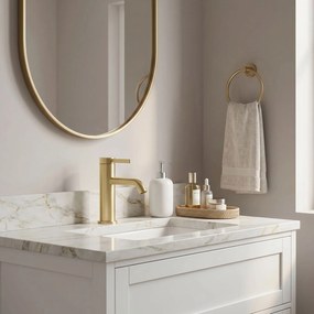 Смесител за баня Rea Rivo Brush Gold