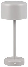 Светлосива настолна LED лампа с възможност за димиране (височина 30 cm) Jeff - Trio