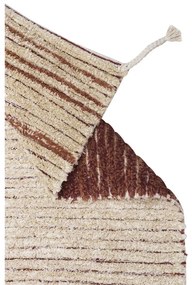 Памучен килим в тухлен цвят 80x140 cm Twin Toffee – Lorena Canals