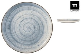 Кръгло плато LA MEDITERRANEA Swirl, 32 cm, порцелан