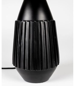 Настолна лампа в черно и бежово Aysa - White Label