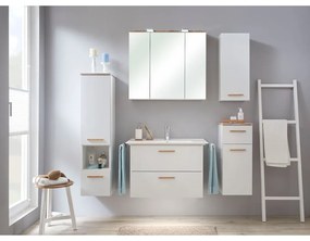 Бял керамичен умивалник без смесител 80x47 cm Set 931 - Pelipal