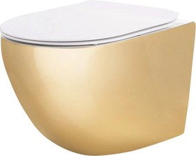тоалетна чиния Rea Carlo Mini Tornado NF WHITE GOLD