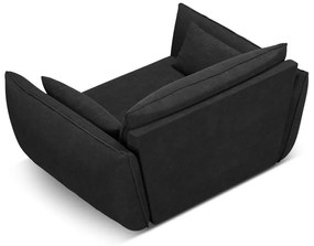 Тъмносив фотьойл Vanda - Mazzini Sofas