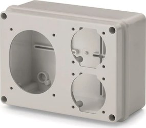 Scame Табло за индустриални контакти IP54, UV, стенен монтаж, серия ADAPTO (1х16A и2хШуко)  - 625.1000-000