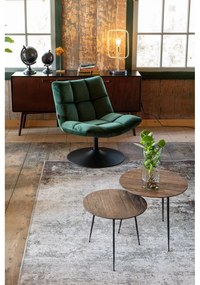 Фотьойл от зелено кадифе Bar - Dutchbone