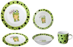 Детски сервиз за хранене 3 части - костенурка (C149)