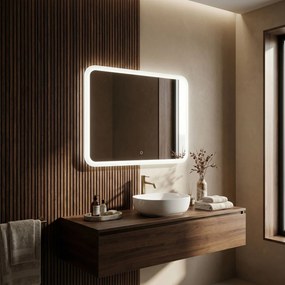 Огледало LED 80x60cm TOP-3