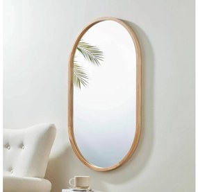 Eglo 425002 - Стенно огледало BANI 100x60 см, кафяво