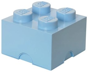 Светлосиня квадратна кутия за съхранение - LEGO®