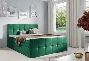 Тапицирано легло Charlotte-Prasino-180 x 200