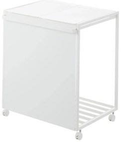 Бяло метално кошче за рециклиране Tower – YAMAZAKI