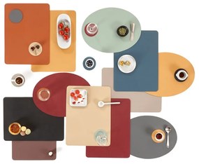 Зелена подложка от изкуствена кожа , 33 x 45 cm Togo - ZicZac