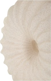Кремава керамична настолна лампа с текстилен абажур (височина 40 cm) Anemone – Mauro Ferretti
