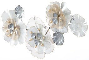 Метална декорация за стена , 119 x 60 cm Flowery - Mauro Ferretti