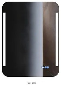 LED огледало за баня с нагревател, 110x85см, Inter Ceramic, ICL 1836