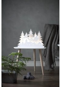 Бяла LED коледна светлинна декорация Reinders, дължина 42 cm Grandy - Star Trading