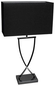 ByRydens 2820440-6513 - Настолна лампа OMEGA 1xE27/5W/230V черна