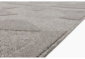 Сив вълнен килим 200x300 cm Morphic Botanica – Agnella