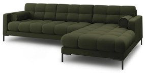 Зелен ъглов диван (десен ъгъл) Bali – Cosmopolitan Design