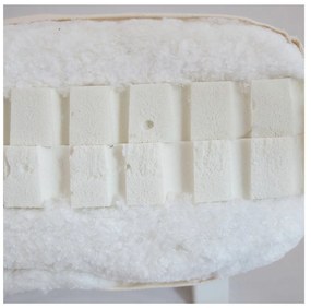 Бял изключително мек матрак футон 160x200 cm Double Latex - Karup Design