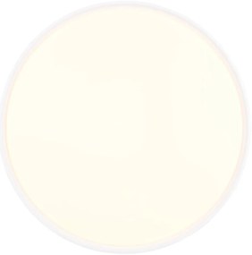 Бяло LED осветително тяло за таван ø 47 cm Spacy – Trio