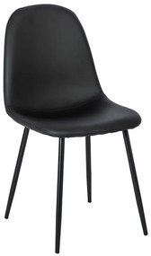 Комплект от 2 черни трапезни стола Lissy - Bonami Essentials