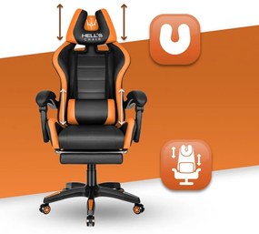Геймърски стол HC-1039 Orange