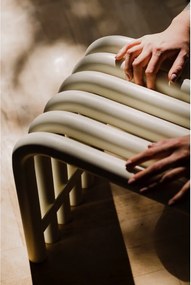 Бежов градински стол метален Nokk – noo.ma