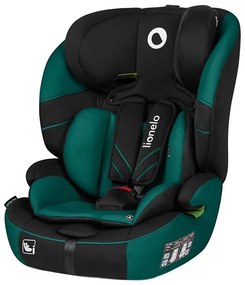 Lionelo - Седалка за кола LEVI ONE i-Size 76-150 см черен/зелен