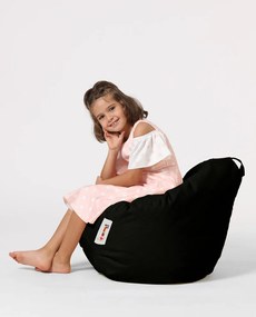 Градински пуф Premium Kids, цвят Черен