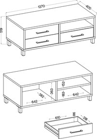 ТV шкаф Erwin - Gkri