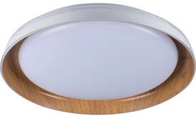 Kanlux 37317 - LED Плафониера NIFU LED/17,8W/230V Ø 43 см бял/кафяв