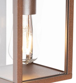 Смарт външен стенен фенер ръждивокафяв IP44 вкл. WiFi ST64 - Charlois