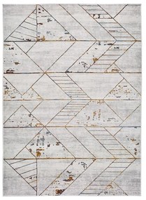 Сив килим Berlin Pieces, 80 x 150 cm - Universal