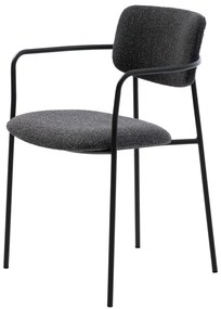 Тъмносив трапезен стол Zama – Unique Furniture