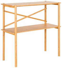 Бамбукова конзолна маса в естествен цвят 32x83 cm Manaus – House Nordic