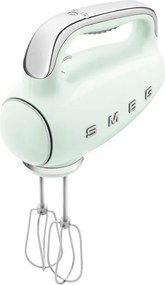 Ръчен миксер SMEG 50's Style HMF01PGEU, 250W, 9 скорости, Турбо, Скрит LED дисплей, Таймер, Аксесоари, Зелен