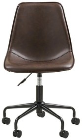 Тъмнокафяв офис стол Monaco – House Nordic