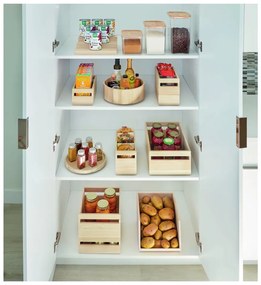 Въртящ се кухненски органайзер, изработен от дърво от пауловния , ø 26,7 cm Eco - iDesign