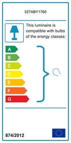 Черно висящо осветително тяло с метален абажур ø 38 cm Fellini – Opviq lights