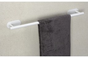 Бяла самозалепваща поставка за кърпи от неръждаема стомана Orea Uno – Wenko