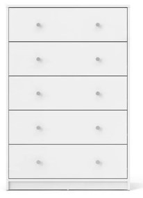 Бял скрин 72x108x30 cm May – Tvilum