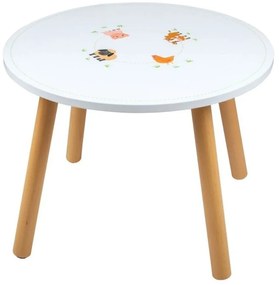 Bigjigs - Дървена масичка - Животните от фермата